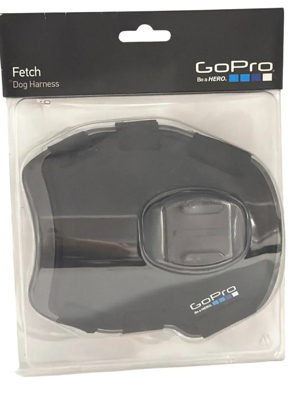 GoPro Fetch Dog Harness For Cameras Adjustable Fit 15-120 Lbs Black New